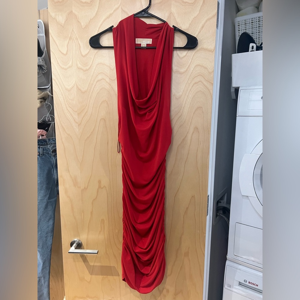 Michael Kors Ruched Dress